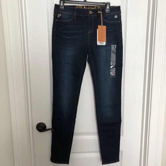 Desigual Women's Dark Wash Skinny Jeans Size 32W - Stylish & Comfortable Fit NWT - Picture 6 of 10